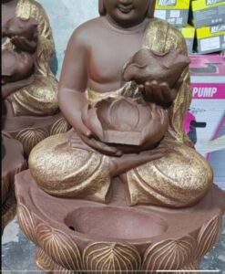 Double bowel buddha fountain