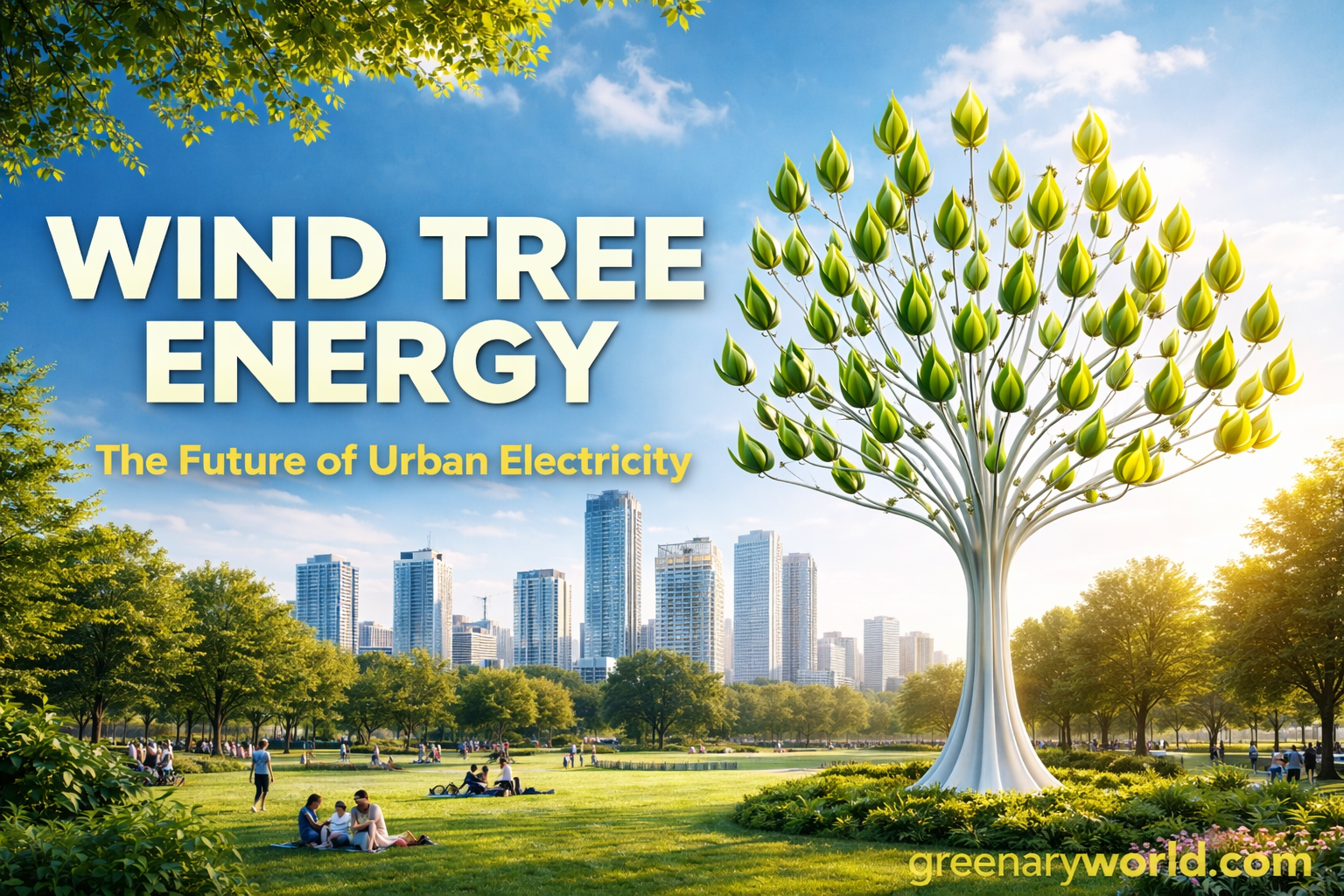 Wind Tree Energy: How Tree-Shaped Turbines Are Changing Urban ...